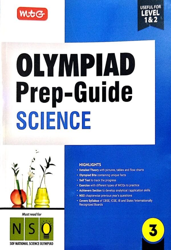 Mtg  Olympiad Prep-Guide Science Class-3 Level-1 & 2