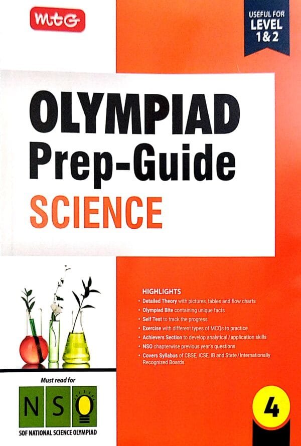 Mtg  Olympiad Prep-Guide Science Class-4 Level-1 & 2