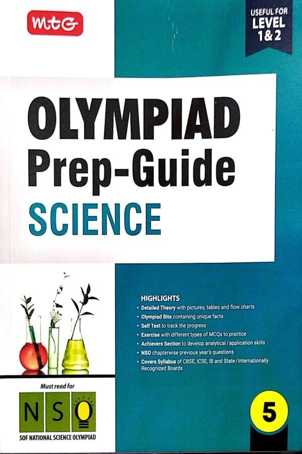 Mtg  Olympiad Prep-Guide Science Class-5 Level-1 & 2