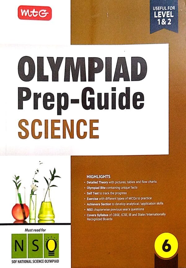 Mtg  Olympiad Prep-Guide Science Class-6 Level-1 & 2