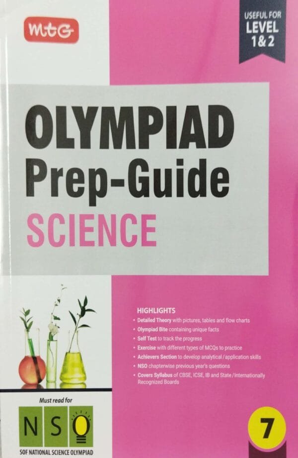 Mtg  Olympiad Prep-Guide Science Class-7 Level-1 & 2