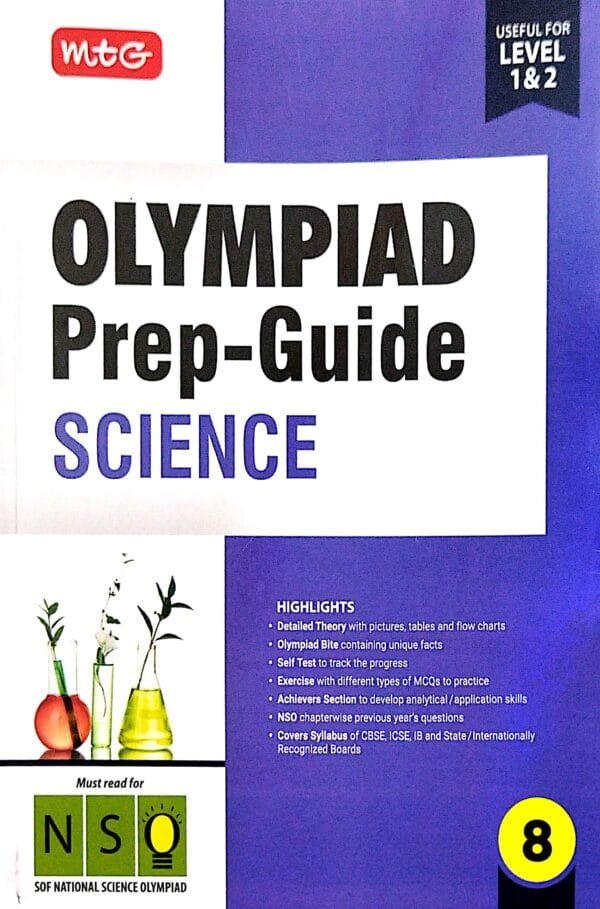 Mtg Olympiad Prep-Guide Science Class-8 Level-1 & 2