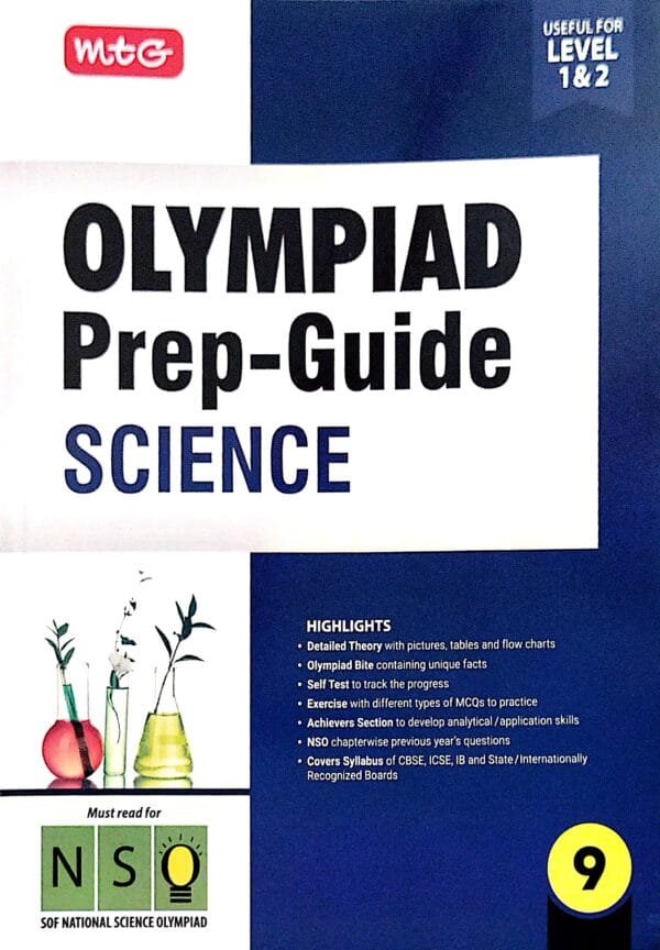 Mtg  Olympiad Prep-Guide Science Class-9 Level-1 & 2