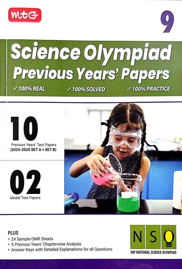 Mtg  Science Olympiad Previous Years Papers Class-9 Nso