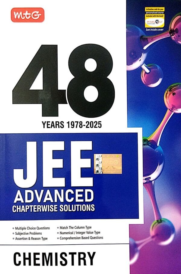 48 Years 1978-2025 Jee Advanced Chapterwise Solutions Chemistry
