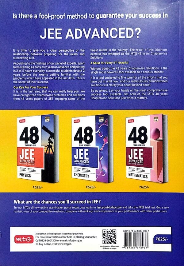 48 Years 1978-2025 Jee Advanced Chapterwise Solutions Chemistry