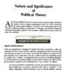 An Introduction To Political Theory 9ed