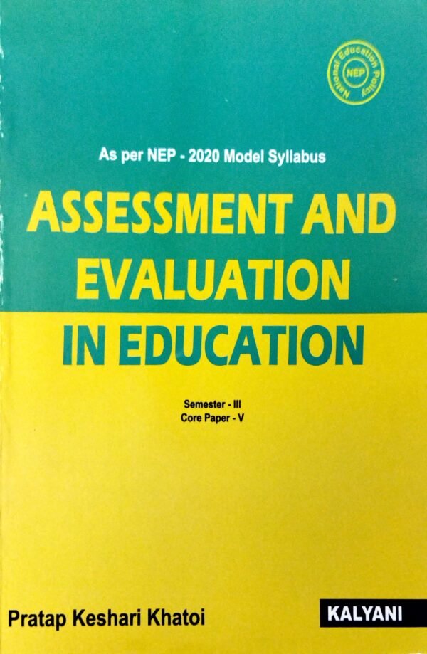 Assessment And Evaluation In Education Sem-III Core Paper-V Nep