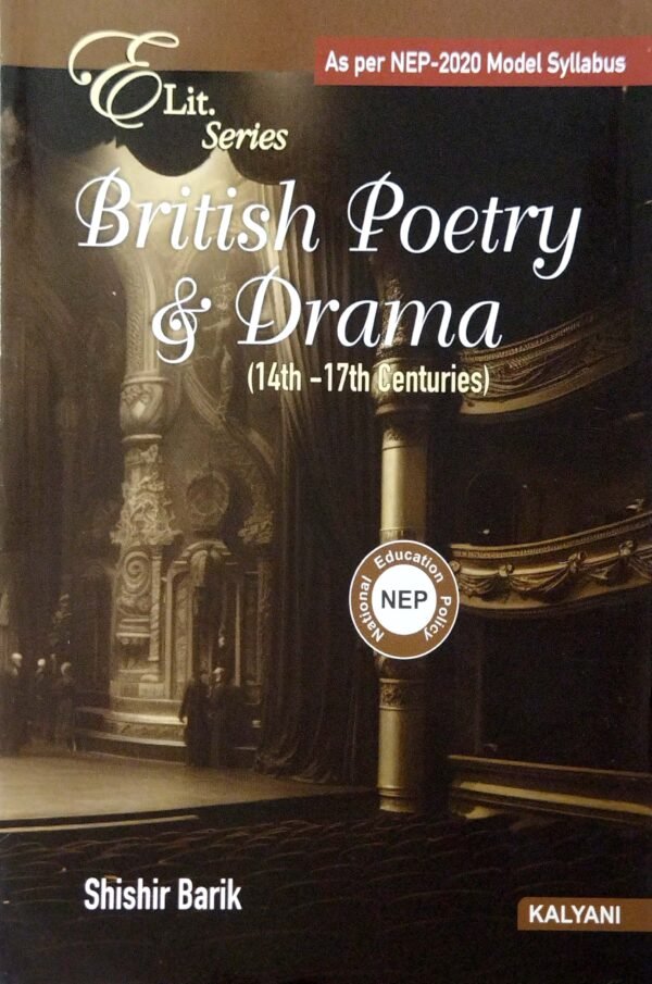 British Poetry & Drama (14th-17th Centuries) Nep