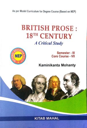 British Prose : 18th Century A Critical Study Sem-III Core Course-VII Nep