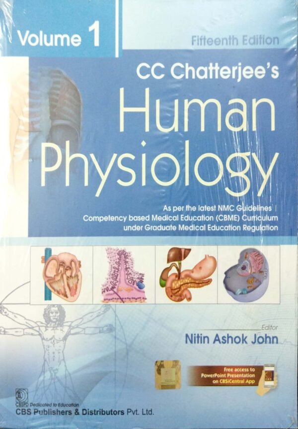 CC Chatterjee's Human Physiology, Volume 1, 15/ed.