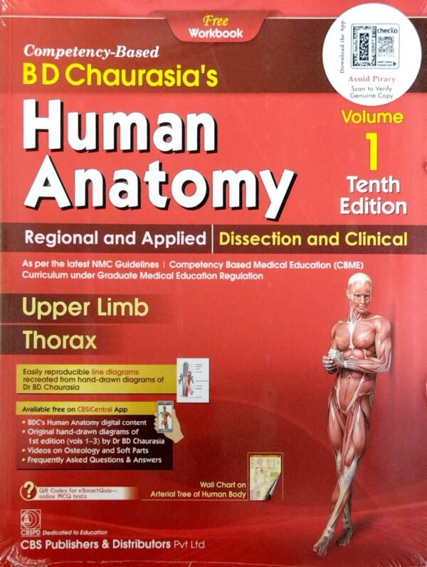 Competency-Based Chaurasias Human Anatomy Vol-1 10ed Competency-Based Chaurasia's Human Anatomy Vol-1 10ed