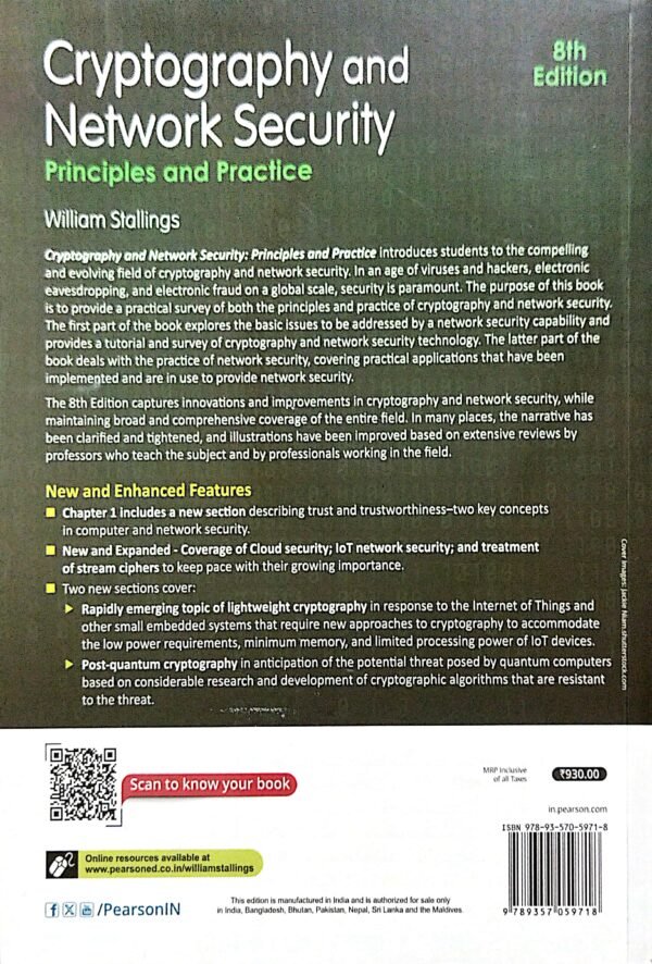 Cryptography And Network Security 8ed