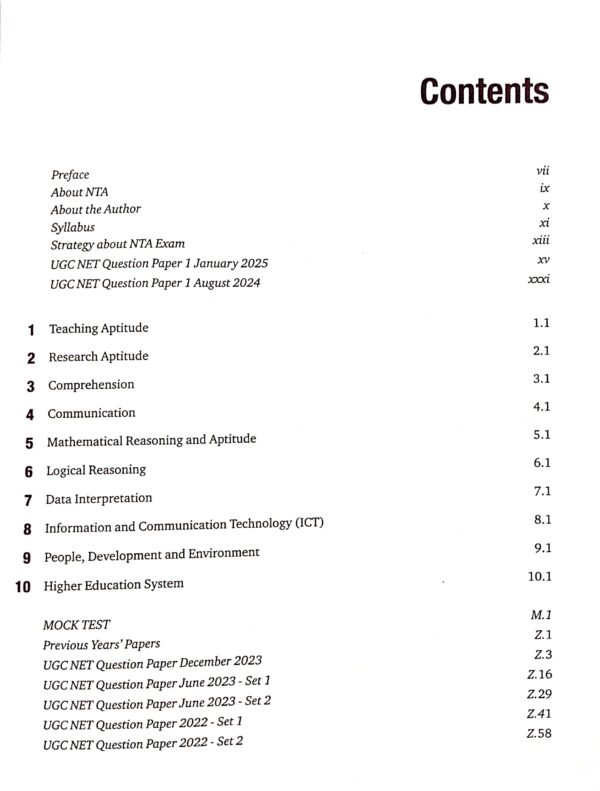 Nta Ugc Teaching And Research Aptitude Paper-I 2025 9ed2 Nta Ugc Teaching And Research Aptitude Paper-I 2025 9ed
