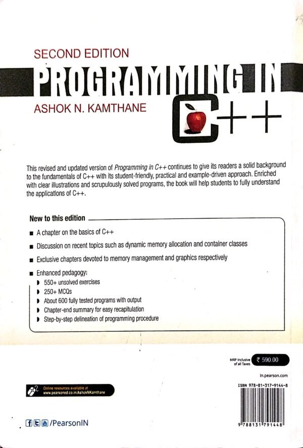Programming In C++ 2ed