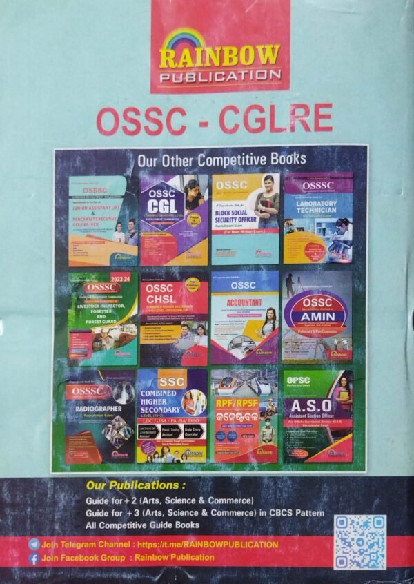 Rainbows Ossc Cglre For Group-B & C Prelim & Main Exam
