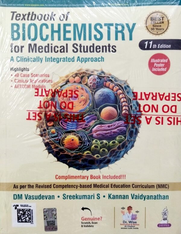 Textbook Of Biochemistry For Medical Students 11ed