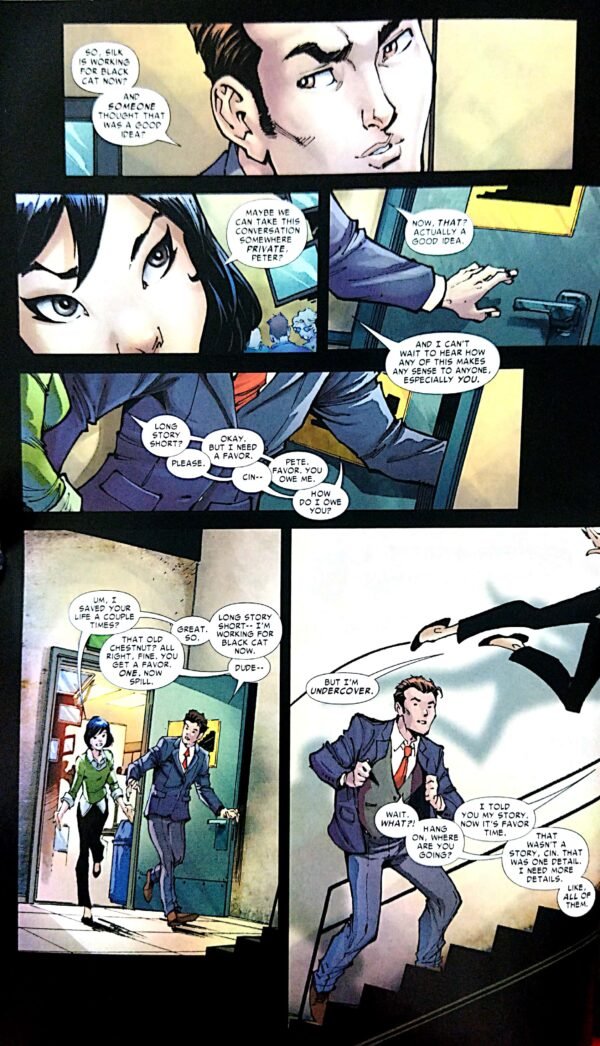 Marvel Amazing Spider Man & Silk The Spider (Fly) Effect