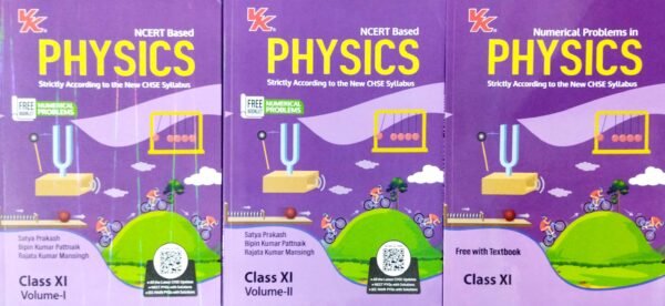 Physics Class-XI 2-Vol-Set Chse Board
