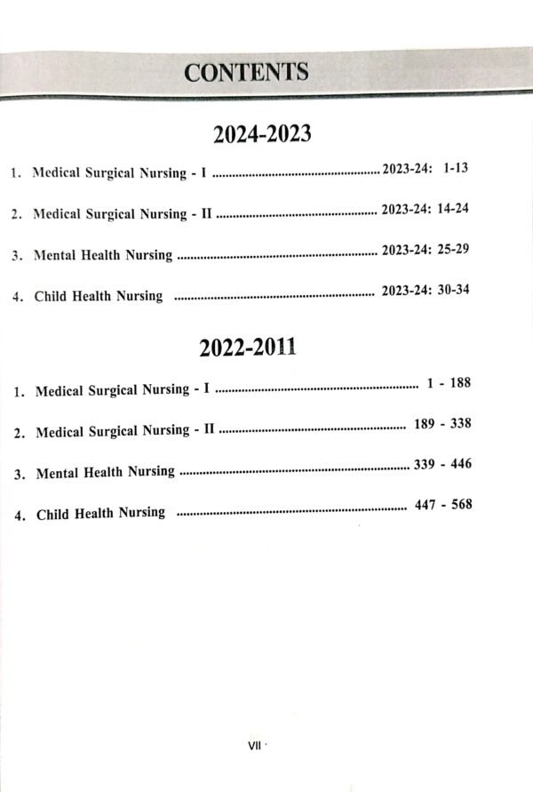 Solved Question Papers For 2nd Yr General Nursing & Midwifery Course As Per ONMEB