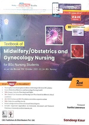 Textbook Of MidwiferyObstetrics And Gynecology Nursing For Bsc Nursing Students 2ed Sem-VI & VII 2e