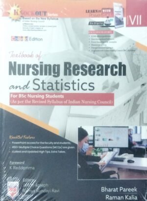 Textbook Of Nursing Research And Statistics For Bsc Nursing Students Sem-VII