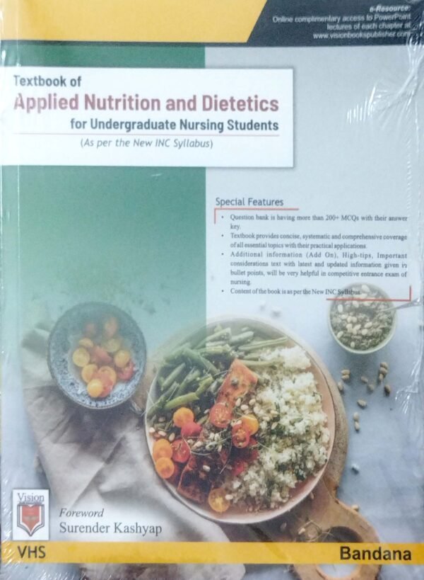 Textbook of Applied Nutrition and Dietetics for Undergraduate Nursing Students