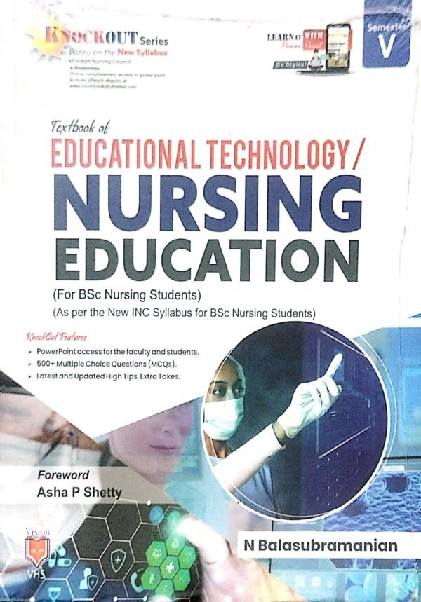 Textbook of Educational Technology/Nursing Education, Sem-V