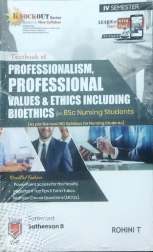 Textbook of Professionalism, Professional Values & Ethics Including Bioethics, Sem-IV