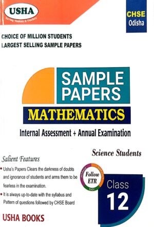 Ushas  +2 Sample Papers Mathematics Science Students 2nd Yr 2026