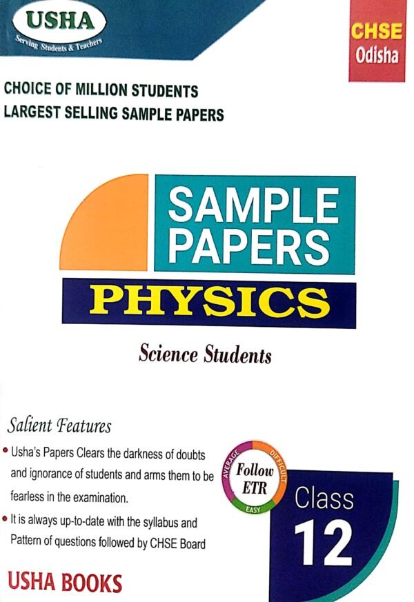 Ushas +2 Sample Papers Physics  (2nd Year) 2026