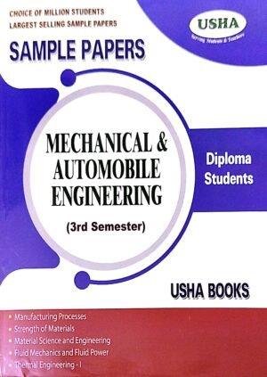 usha's Sample Papers Mechanical & Automobile Engineering 3rd Semester