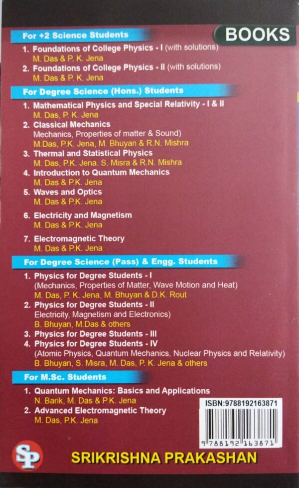 Mathematical Physics and Special Relativity Part-1 6ed