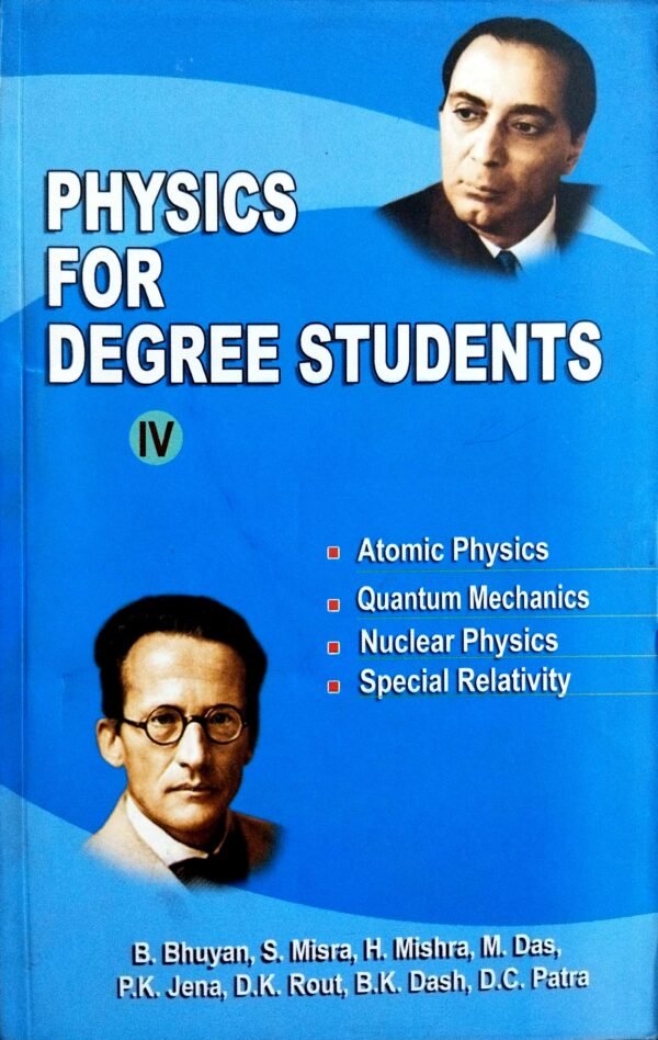Physics For Degree Students-IV