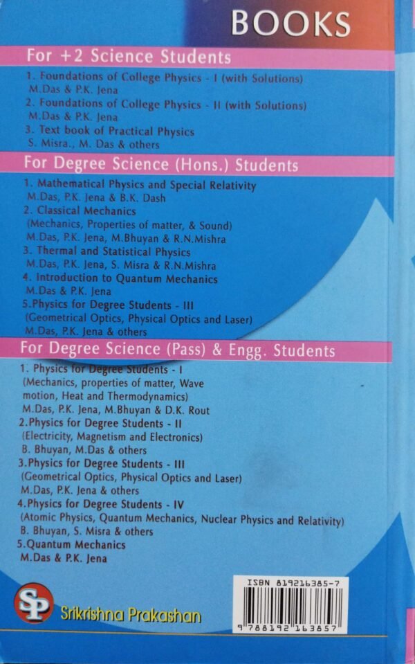 Physics For Degree Students-IV
