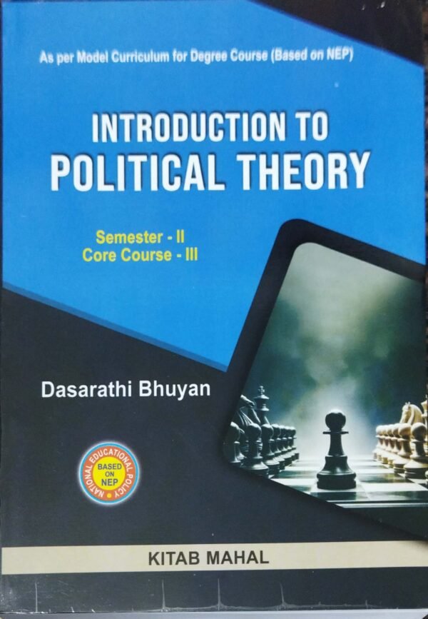 Introduction To Political Theory Sem-II Core Course-III Nep