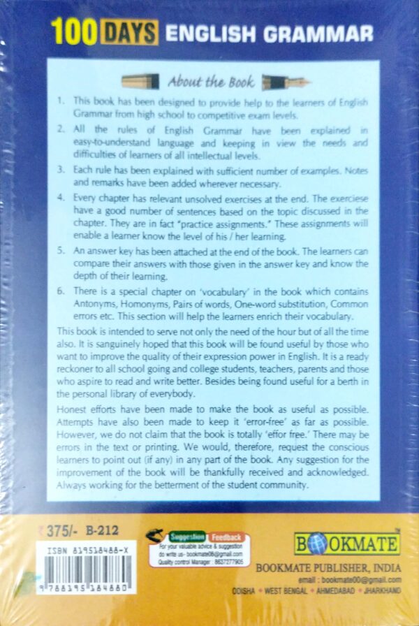 100 Days English Grammar