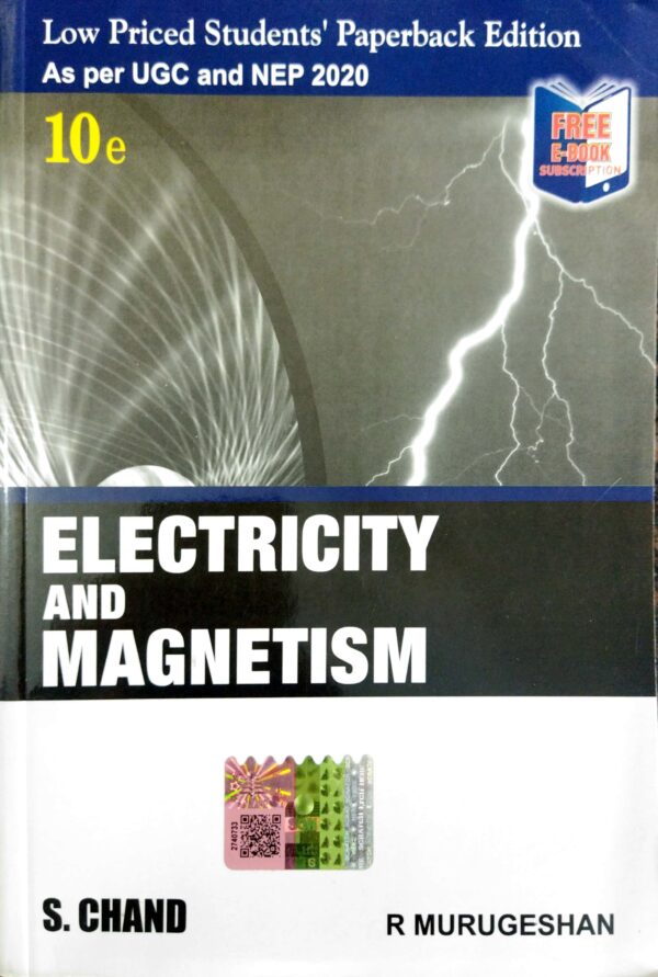 Electricity And Magnetism Nep 10ed