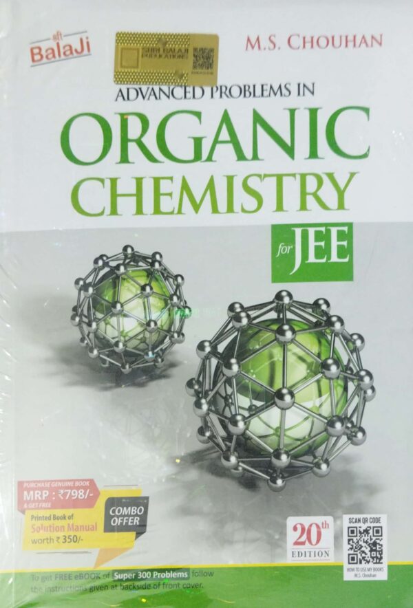 Advanced Problems in Organic Chemistry for JEE, 20/ed