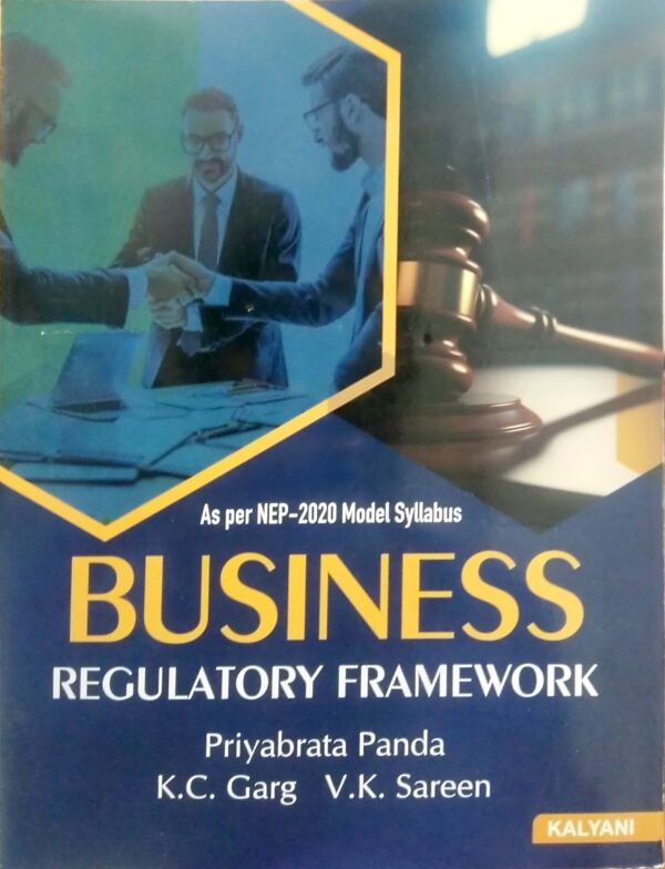Business Regulatory Framework B.Com. (Hons.) Sem-IV CC-III.2 Nep (Odisha Board)
