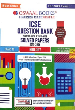 Oswaal Books Icse Question Bank Class-10 Biology For 2027 Exam