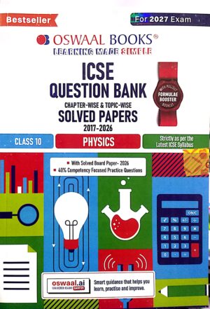 Oswaal Books Icse Question Bank Class-10 Physics For 2027 Exam