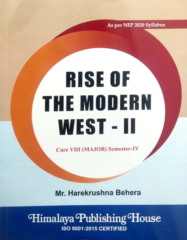 Rise Of The Modern West-II Core-VIII (Major) Sem-IV Nep