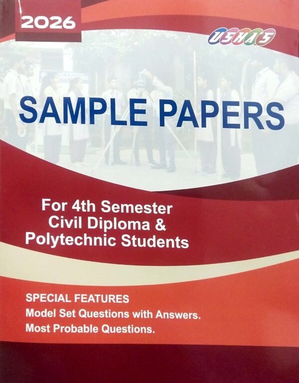 Ushas Sample Papers For 4th Sem Civil Diploma & Polytechnic Students 2026