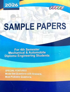 Ushas Sample Papers Mechanical & Automobile Diploma Engineering Students for 4th Sem.