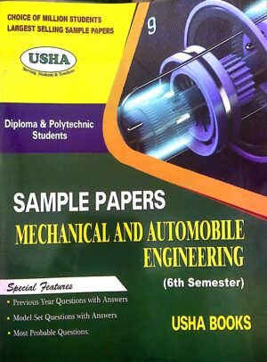 Ushas Sample Papers Mechanical & Automobile Engineering 6th Sem