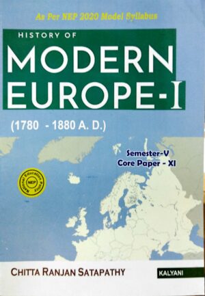 History Of Modern Europe-I (C 1780-1880) Sem-V Paper-XI Nep