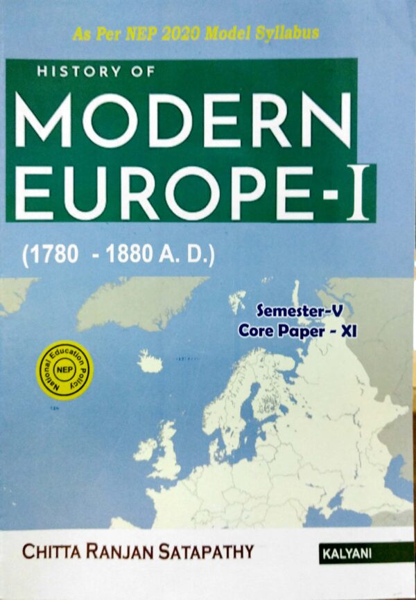 History Of Modern Europe-I (C 1780-1880) Sem-V Paper-XI Nep