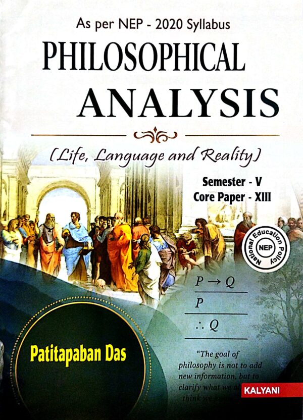 Philosophical Analysis Sem-V Core paper-XIII Nep