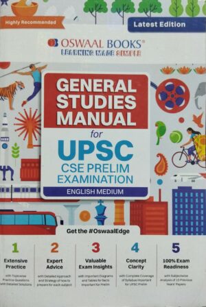 Upsc Cse Prelim General Studies Manual Examination
